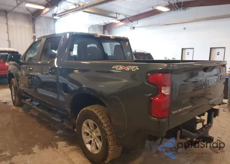 2021 Chevrolet Silverado 1500 4Wd Short Bed Lt из США, поврежденный, VIN 3GCUYDED7MG128170